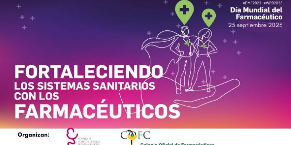 <div class='NoticiasTitulo hidden-xs'>EN PORTADA</div><a href='Noticia.asp?idNoticia=2468' class='CBPorcentaje'><div class='NoticiasTitular'>Los farmacuticos de Cuenca celebran este 25 de septiembre su Da Mundial con actos abiertos a toda la poblacin</div><div class='NoticiasTexto hidden-xs'>Cuenca, 13 de septiembre de 2023.- El Colegio Oficial de Farmacéuticos de Cuenca se une a la celebración mundial del Día del Farmacéutico, que tendrá lugar el 25 de septiembre en conmemoración de la fundación de la Federación Internacional Farmacéutica (FIP).Este año, bajo el lema 